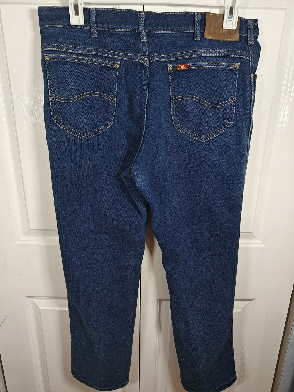 Vintage 1987 Lee Riders Jeans Mens 38x30 Made in USA Dark Wash Union Made